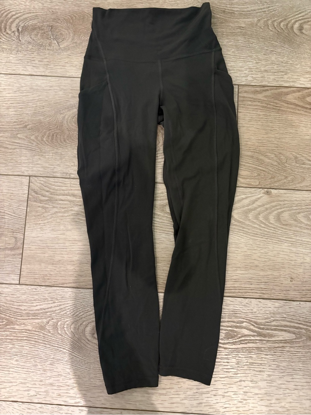 Lululemon align with pockets in dark grey
